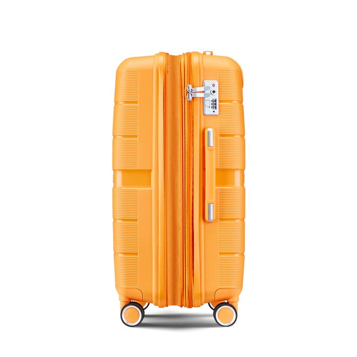 Orange Luggage Sets 4 Piece PP Lightweight Expandable Suitcase for wholesale on Faire11