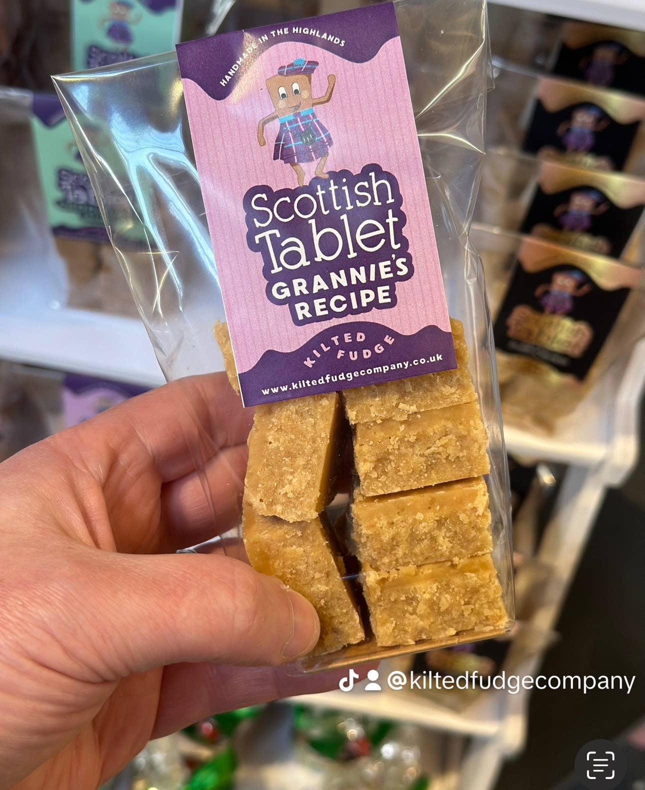 Kilted Fudge Company - Vendita all'ingrosso Fudge - Nuova tavoletta scozzese - Cioccolato0