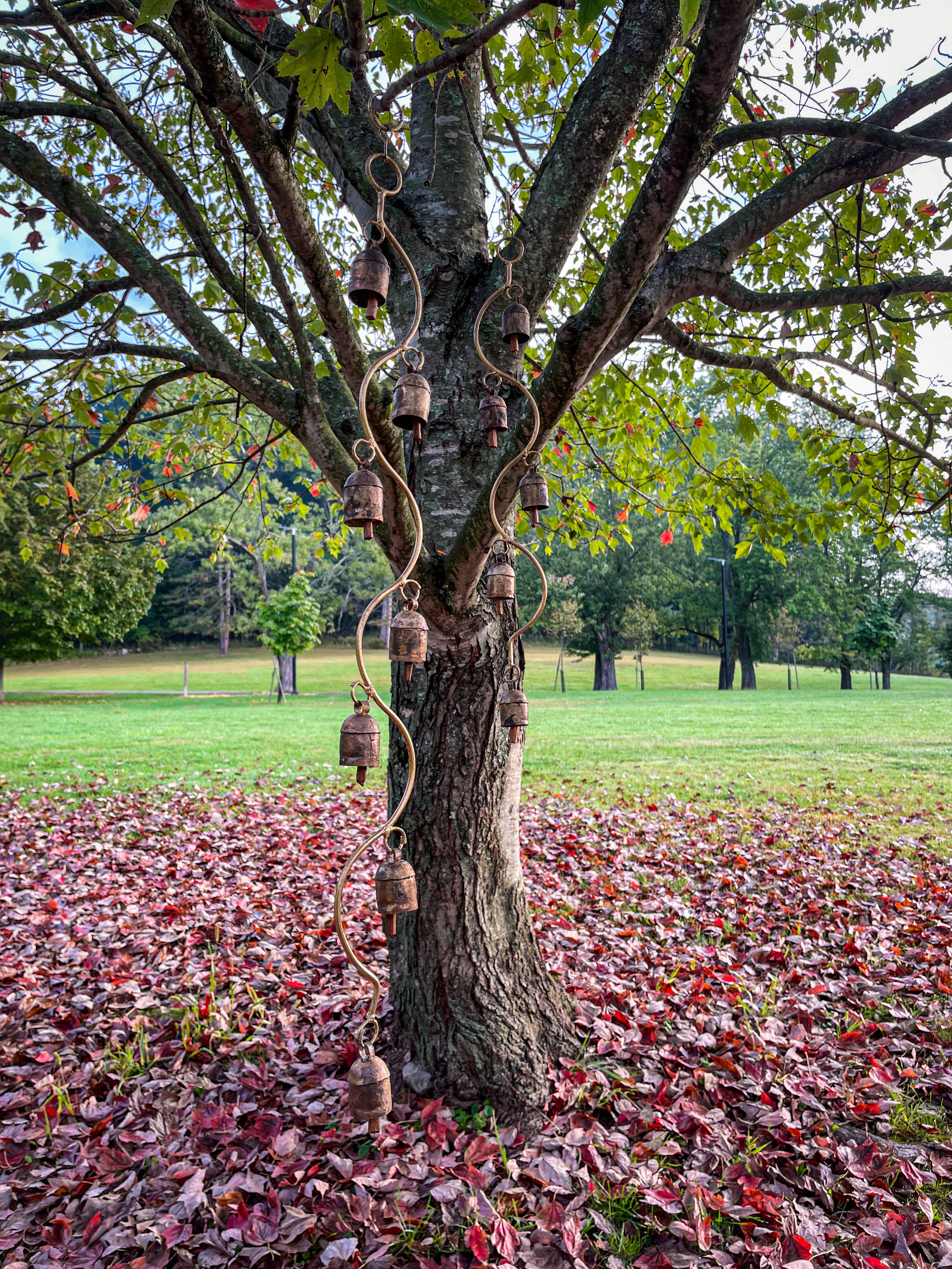 Mira Fair Trade - Wholesale Wind Chime - Curved Stem Bell Wind Chimes3