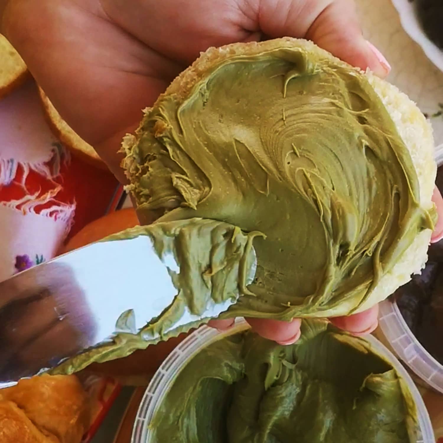 Dolcincasa.com – Großhandel Nussbutter – Luxuriöse Pistaziencreme 50% der Pistazien - 500 g2