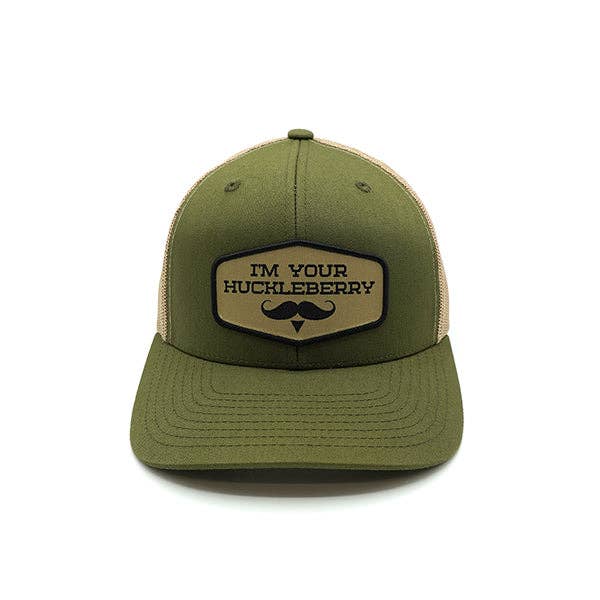 Shield Republic - Wholesale Trucker Hat - Men's - I’m your Huckleberry Woven Patch Hat1