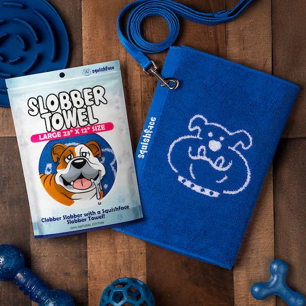 Squishface - Wholesale Pet Towel - Dog - Squishface Slobber Towel2