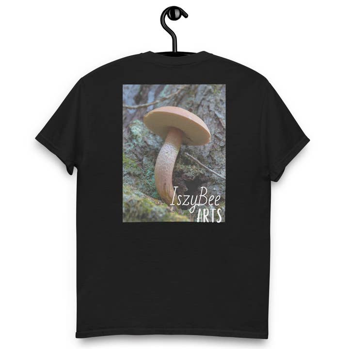 IszyBee Plain Mushroom Tee for wholesale by IszyBee Arts