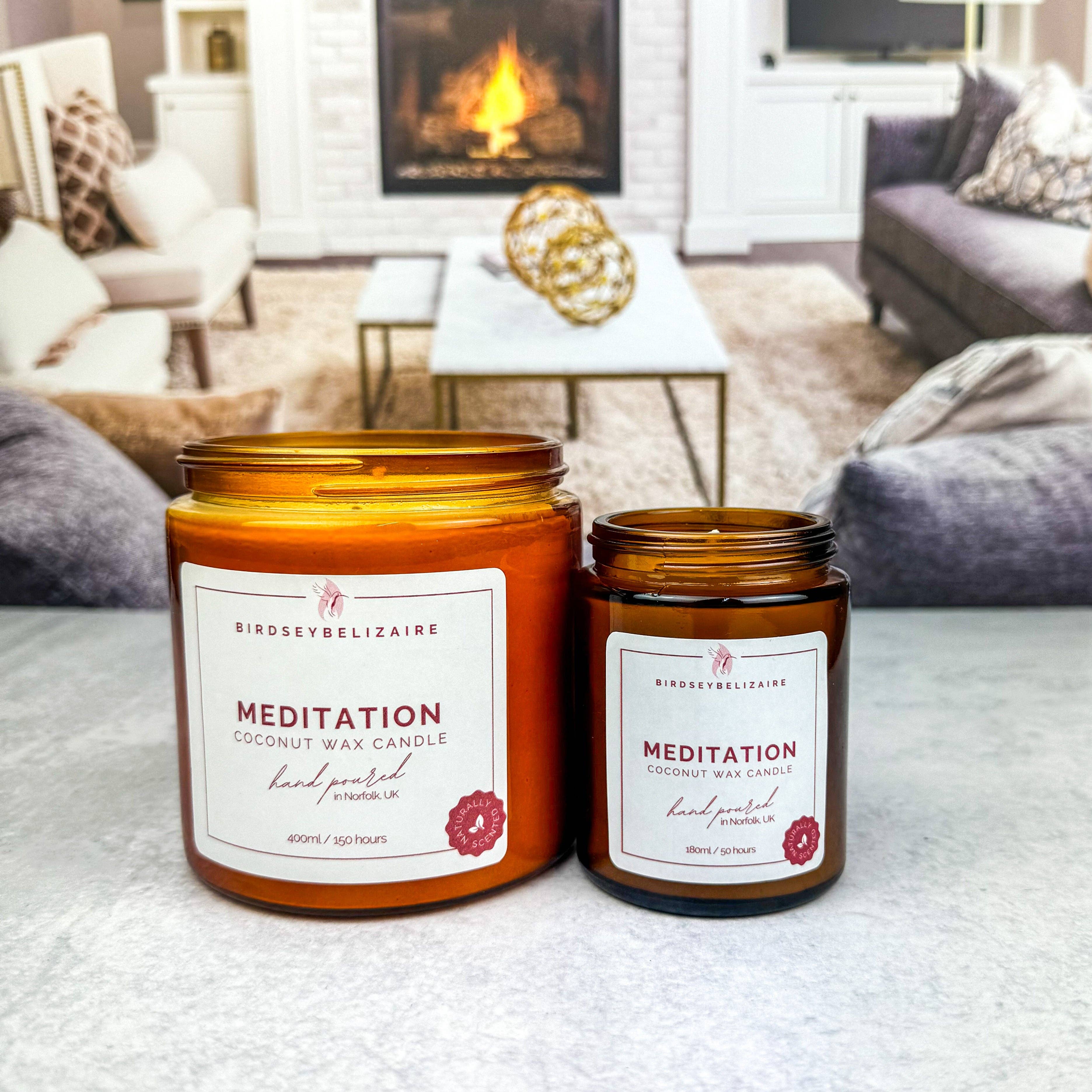 BirdseyBelizaire - Wholesale Jar/Filled Candle - Meditation - Naturally Scented Candle3