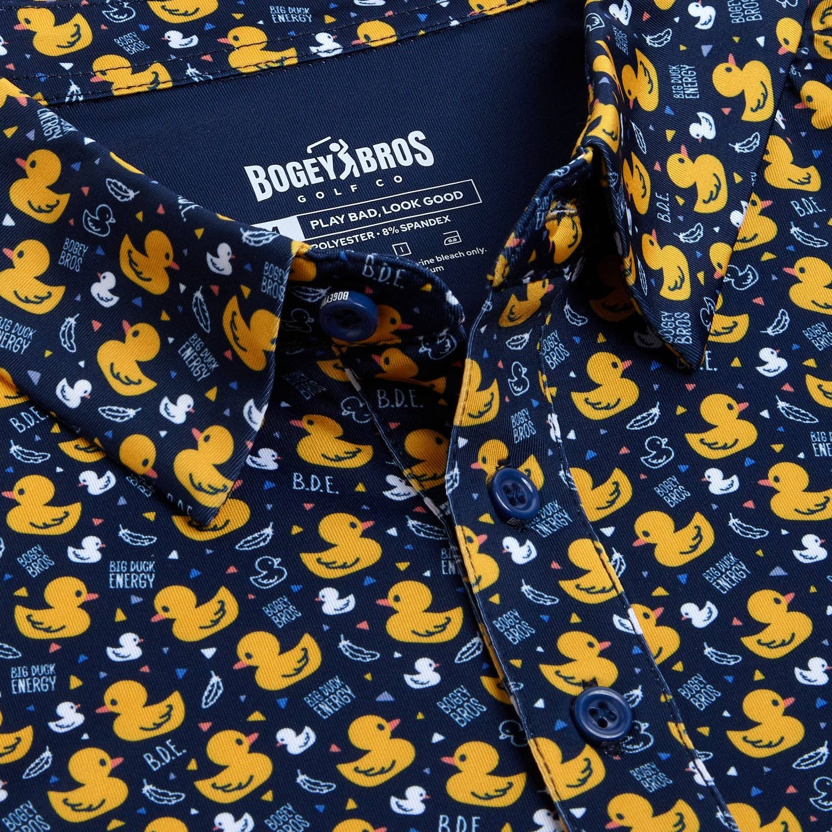 Bogey Bros Golf Co - Wholesale Polo - Men's - Big Duck Energy - Polo2