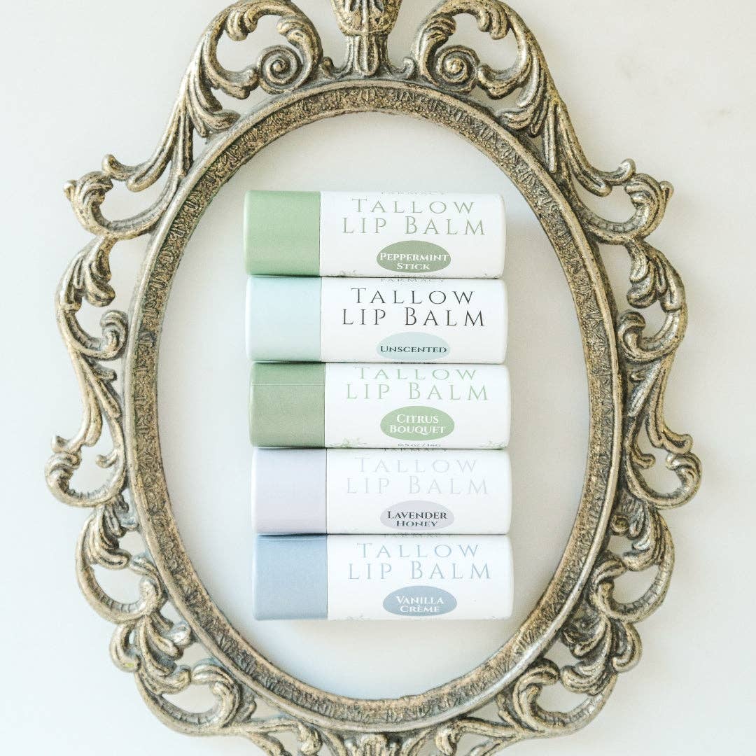 White Sparrow Farmacy - Wholesale Lip Balm - Tallow Lip Balm - Vanilla Crème5