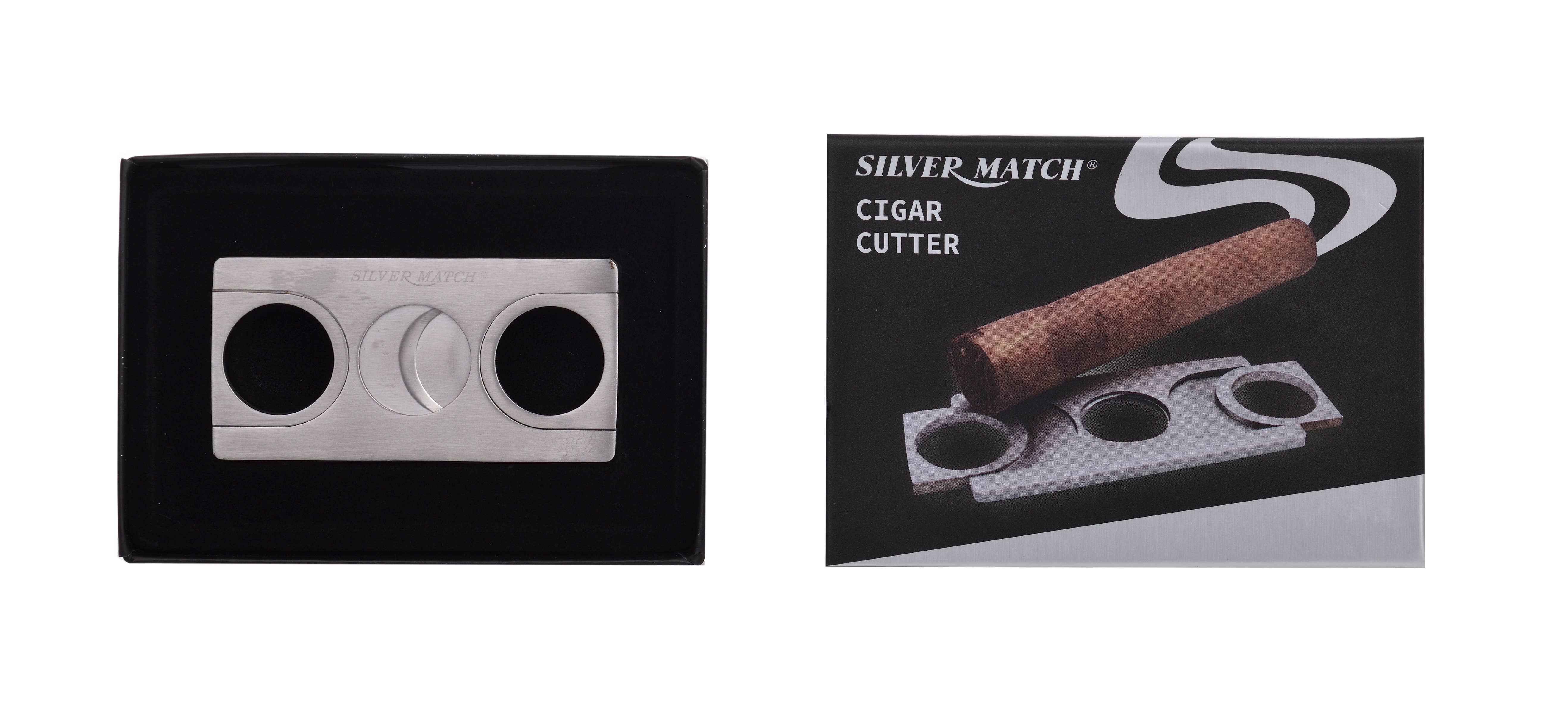 Champ by Polyflame - Wholesale Humidor/Cigar Accessory - Rectangular double guillotine cigar cutter, double stainless steel blade. Any cigar size2