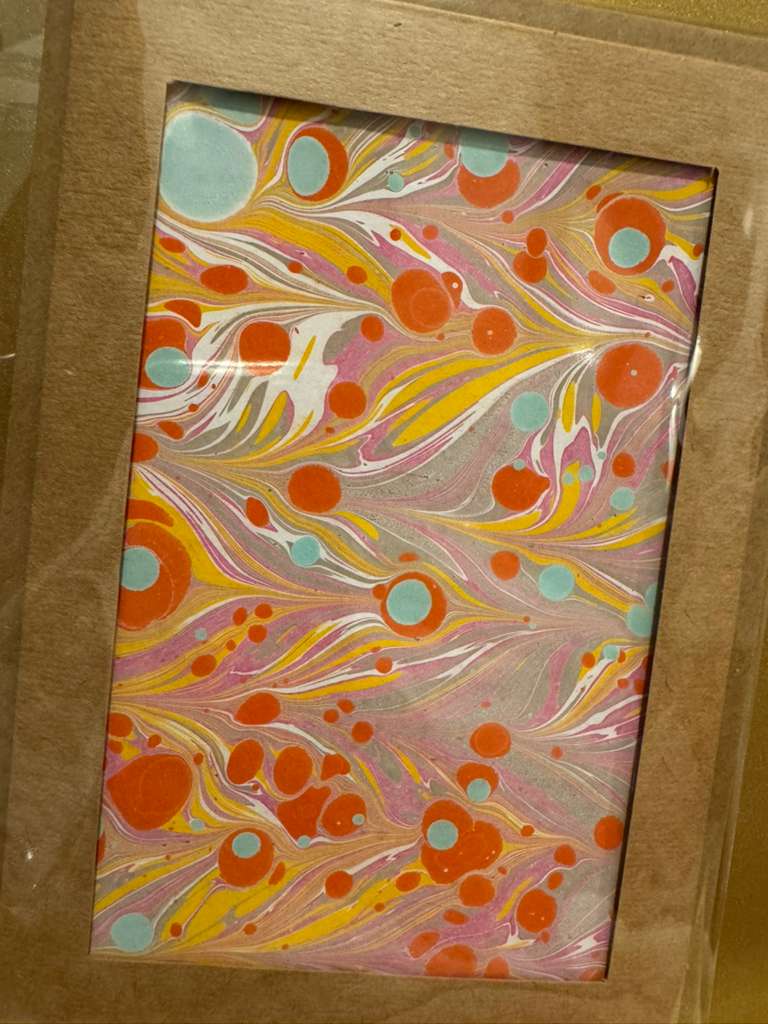 Marbling Art LLC - Wholesale Everyday Greeting Card - Hand-Marbled Framed Greeting Cards for any Occasion8