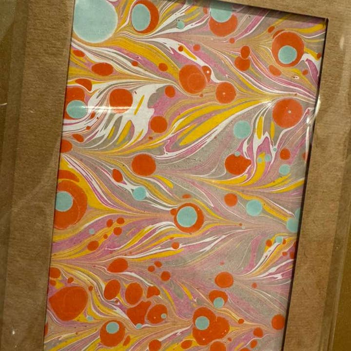 Marbling Art LLC - Wholesale Everyday Greeting Card - Hand-Marbled Framed Greeting Cards for any Occasion8