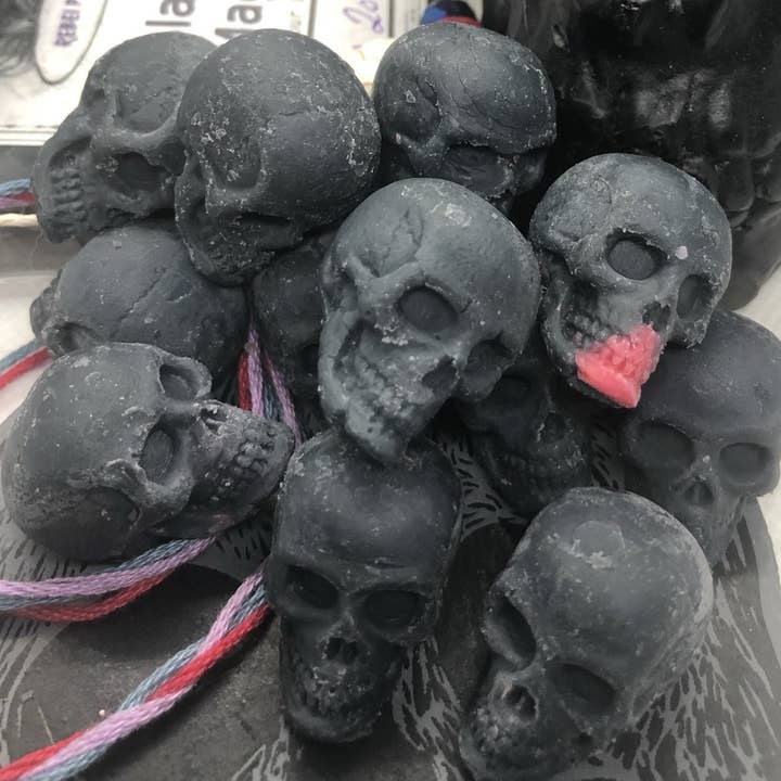 Rebel Potions - Wholesale Wax Melt - Black Magic mini skull wax melts goth halloween witchcraft w