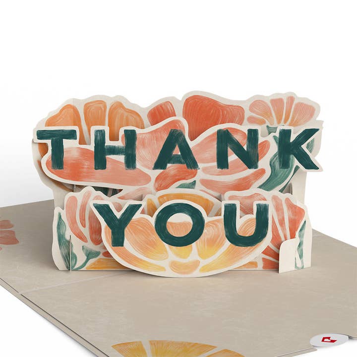 So Much Appreciation 5x7" Thank You Pop-Up Card for wholesale by Lovepop Cards