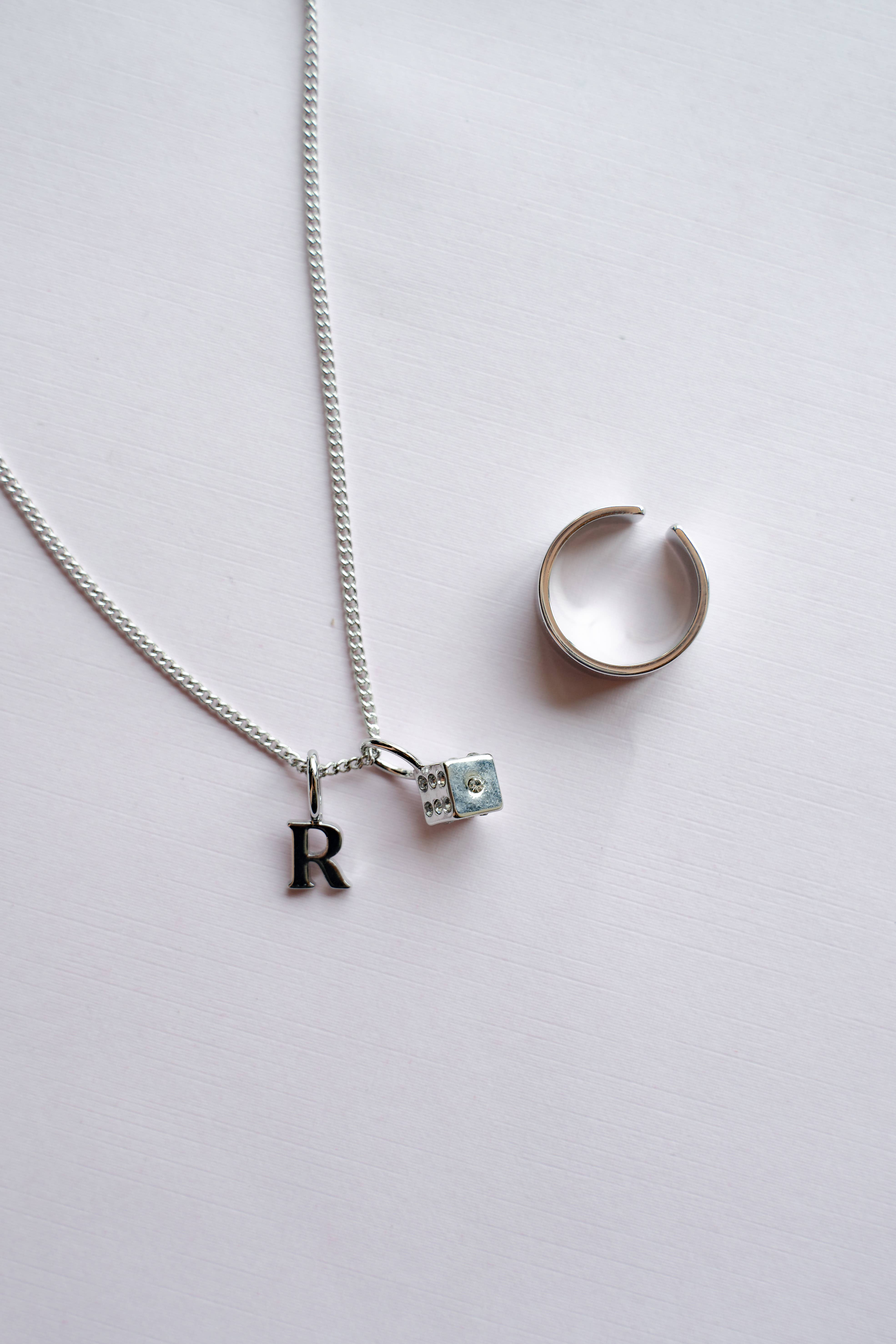 The Sis Kiss – wholesale Individual charm/pendant – Solid Initial Charm9