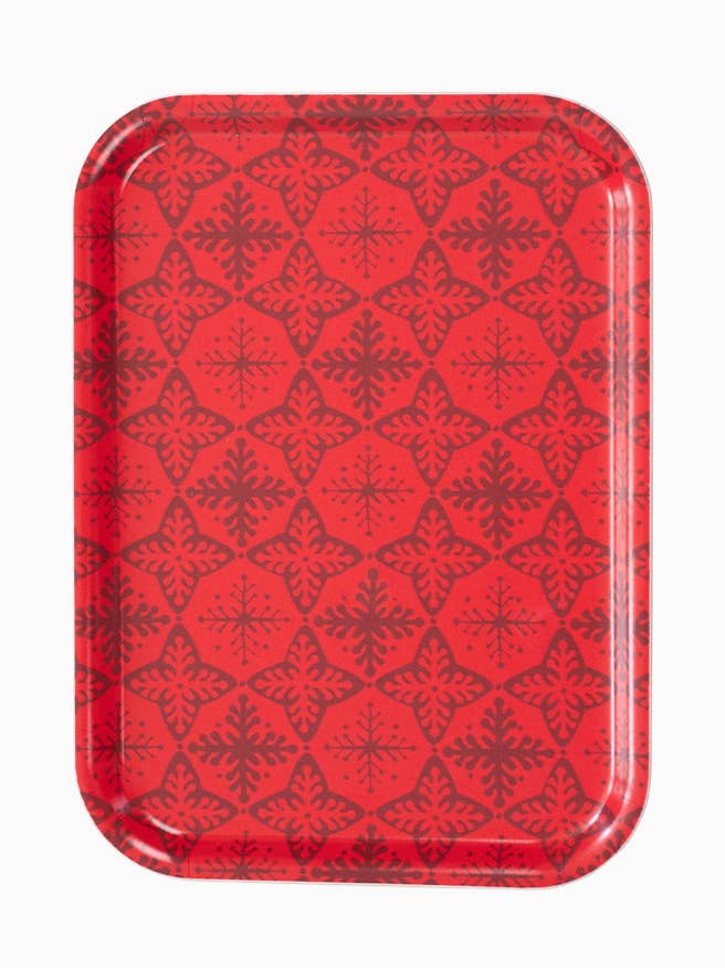 Vassoio da portata Stella di Neve-rosso per la vendita all'ingrosso da parte di Rotordesign AB