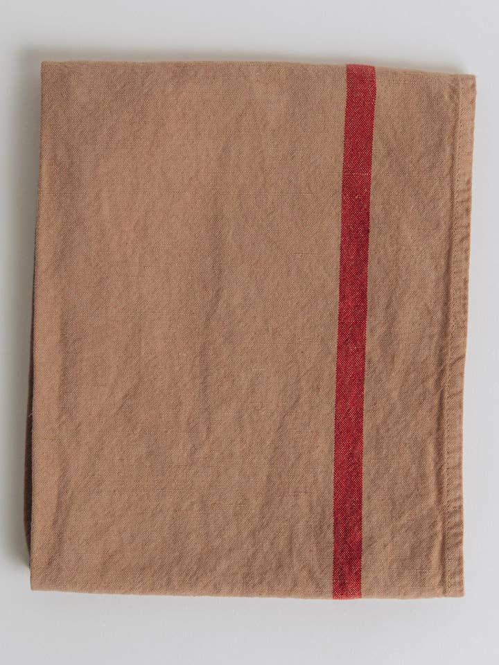 Strofinaccio in misto lino per la vendita all'ingrosso da parte di Maison Masarin