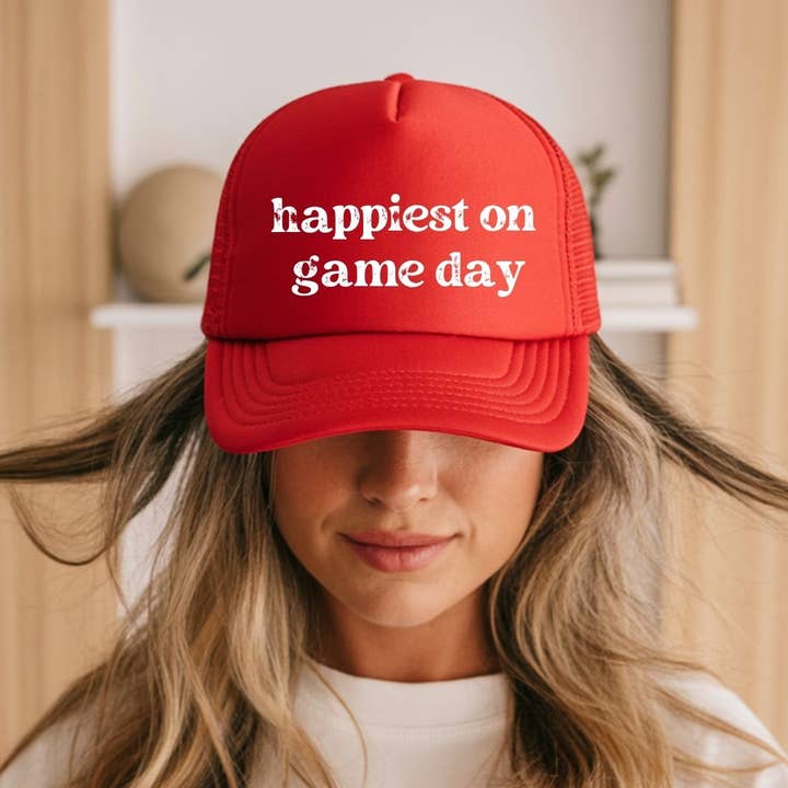 Trendy Game Day Hat Sports Mom Accessory Football Baseball for wholesale by Friday Night Wives