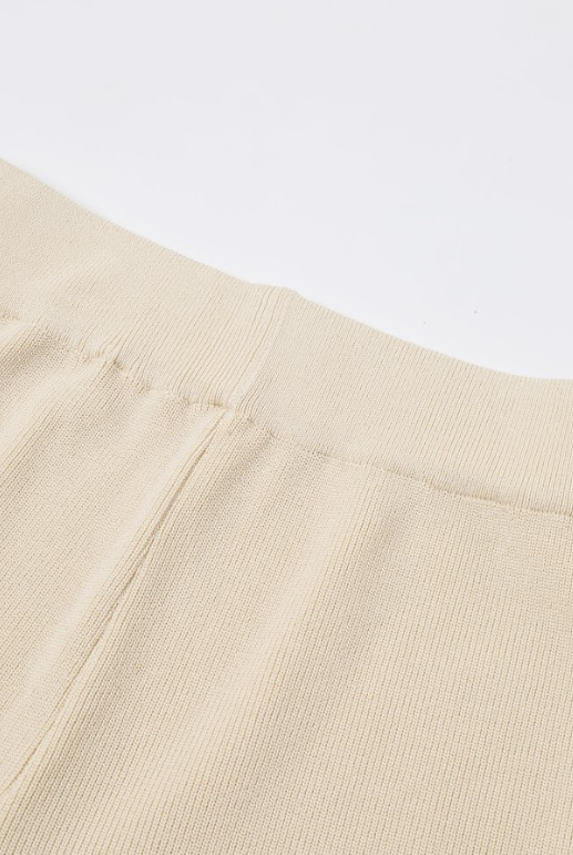 RIVIR – Conjunto de top e calça (roupa NÃO Casual) - Mulher por atacado – Conjunto de Colete de Malha sem Mangas com Calças8