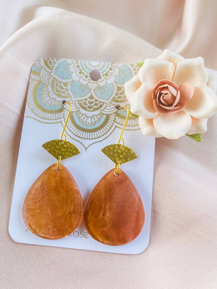 Boho akryl örhängen 8 för wholesale av Autumn Rose Designs