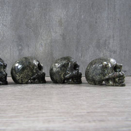 Keystone Crystals – wholesale Spiritual stone/crystal – Gemstone Skull Carvings by the Inch – Crystal Skulls