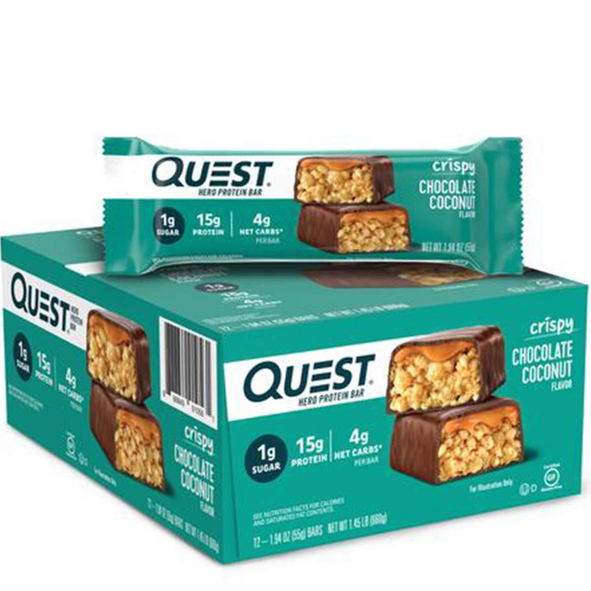 Campus Protein - Wholesale Snack Bar - Quest Crispy Hero Protein Bar5