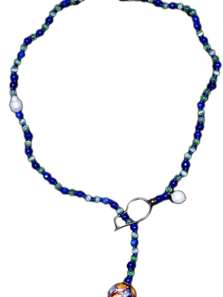 Colar médio de pellets cerâmicos por atacado de CASHFANA