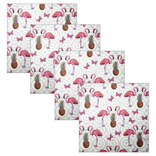 Ensemble de 4 serviettes en tissu Charlo's Pineapple Flamingo 16" par 16" et autres tendances Résultats pour serviettes ananas en vente B2B. Retours gratuits et paiement à 60 jours sur Faire sur Faire.