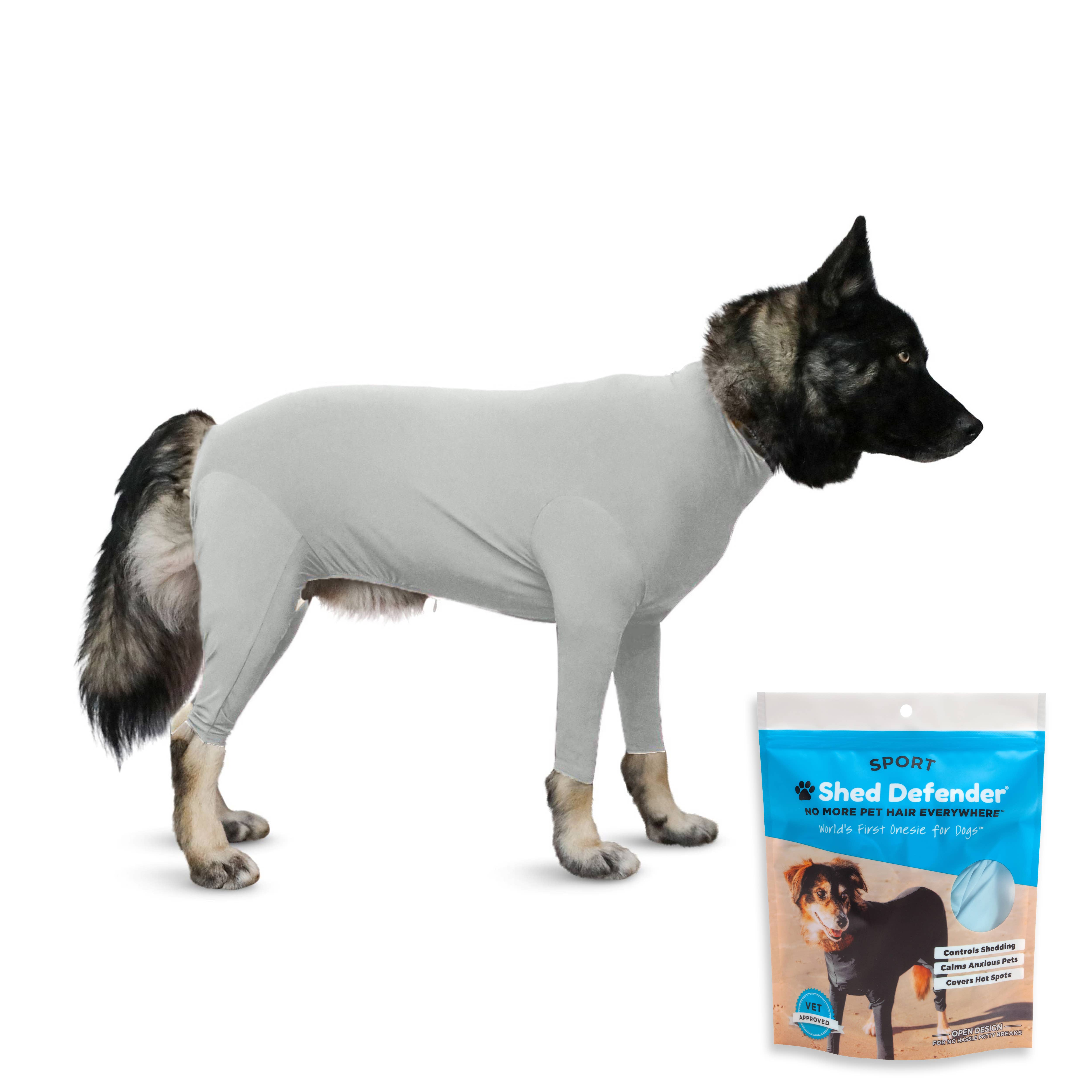 Shed Defender - Wholesale Pet Bodysuit - Cat/Dog - Shed Defender® Sport Dog Onesie - Shedding Bodysuit16