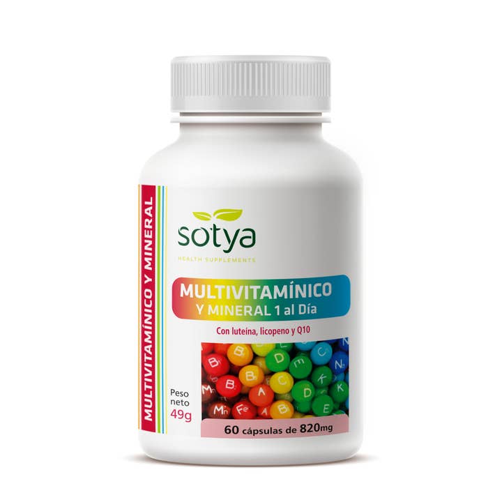 Sotya-Capsules - Capsules multivitamines minérales 820 mg pour la vente par sotya