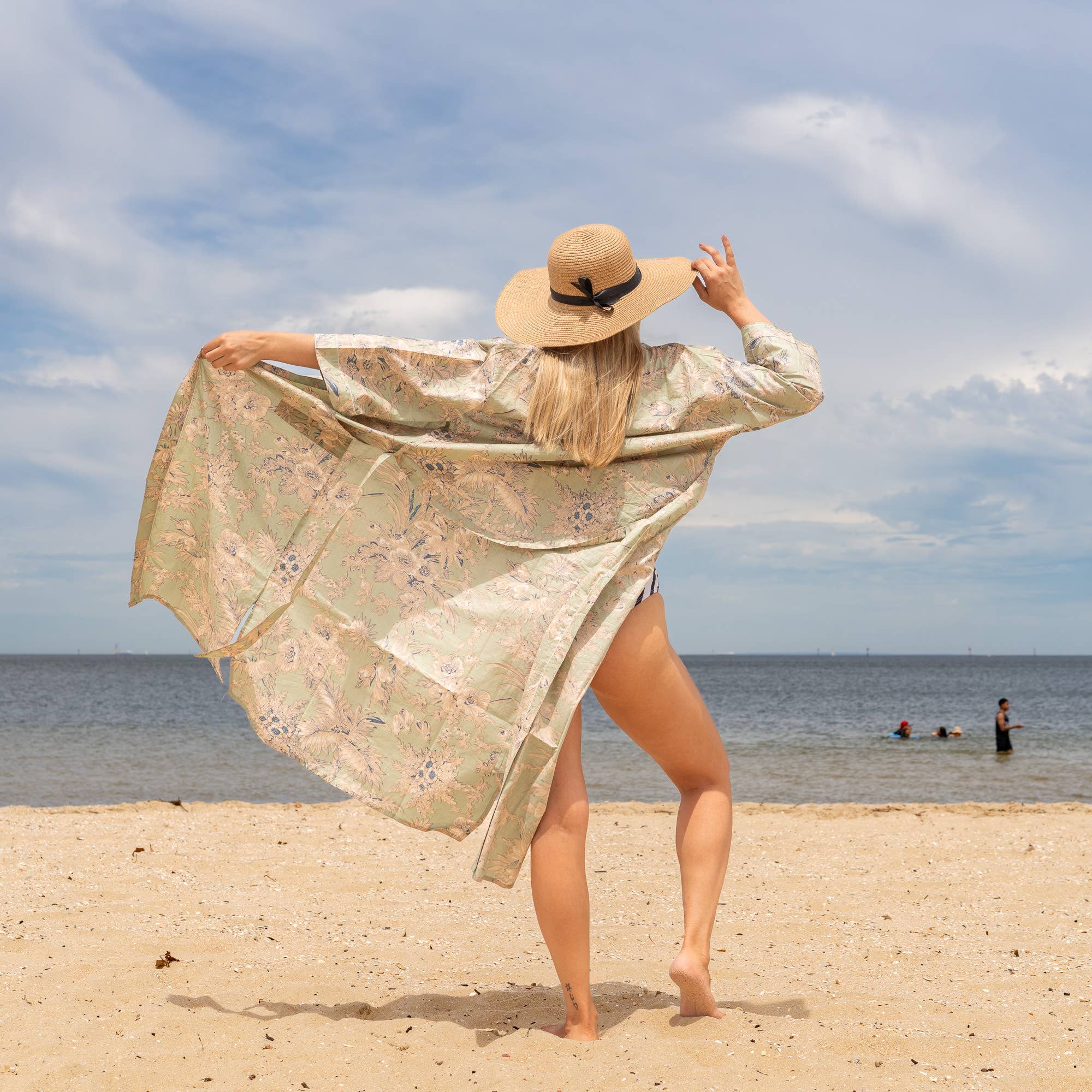 Linen Connections – wholesale Kimono – Women's – Cotton Kimono Robe - SIA1