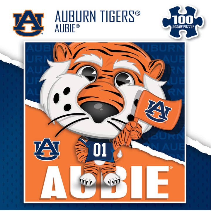 Masterpieces Puzzles - Wholesale Puzzle - Adult - Auburn Tigers - NCAA Mascot 100 Piece Jigsaw Puzzle2