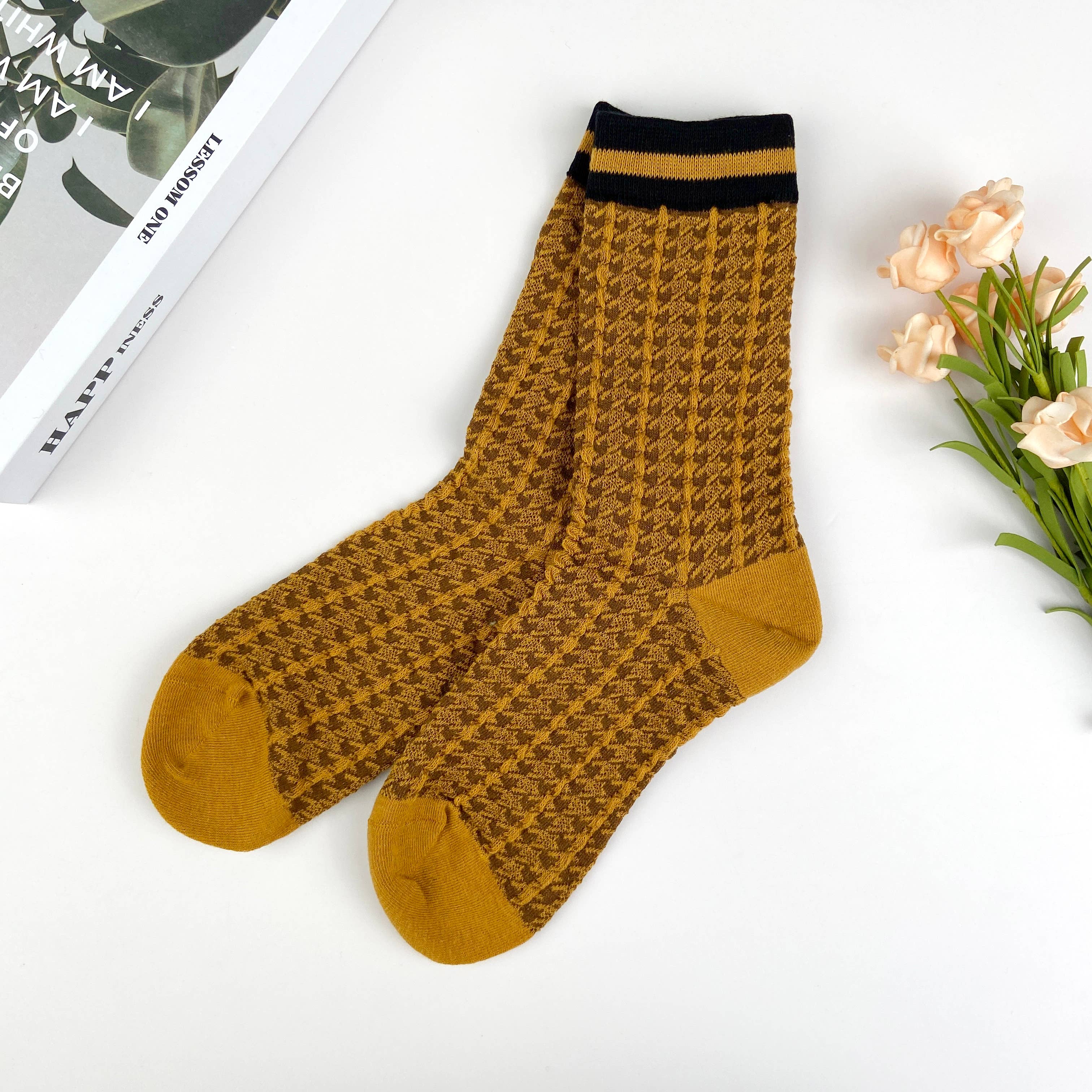 mildstyles - Wholesale Socks - Women's - Combed cotton women's socks floral lolita mid-calf socks aut2
