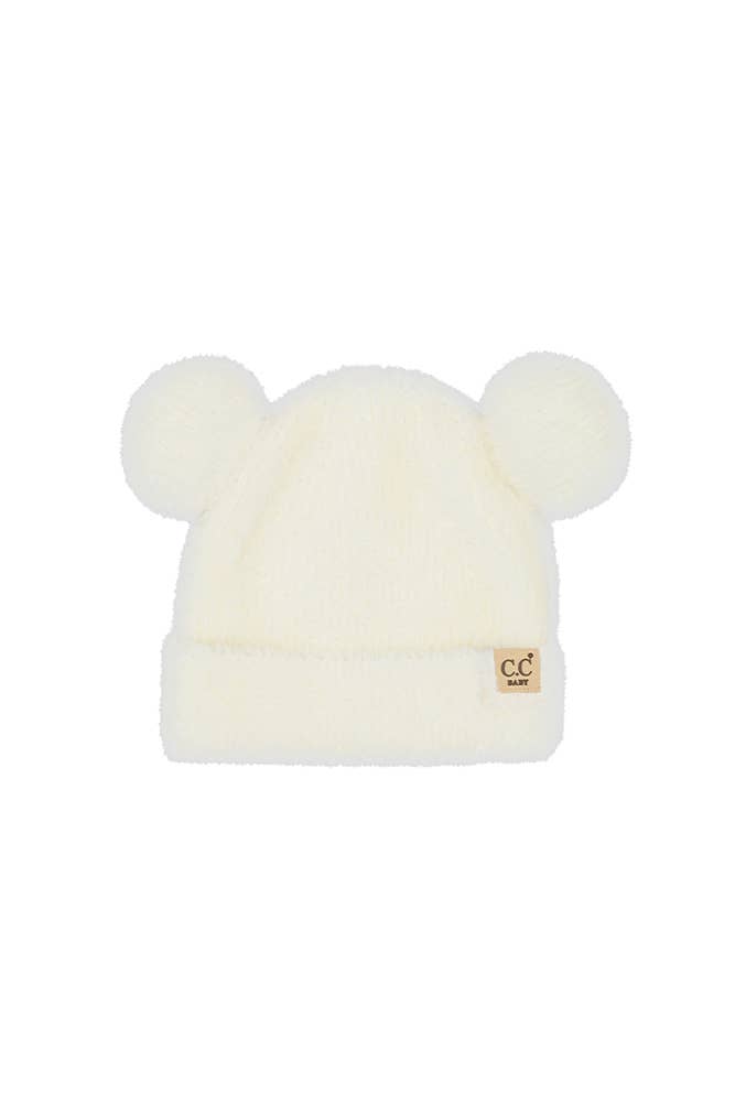 Hana - Wholesale Newborn/Knit Hat - Baby - C.C Baby Teddy Bear Beanie3