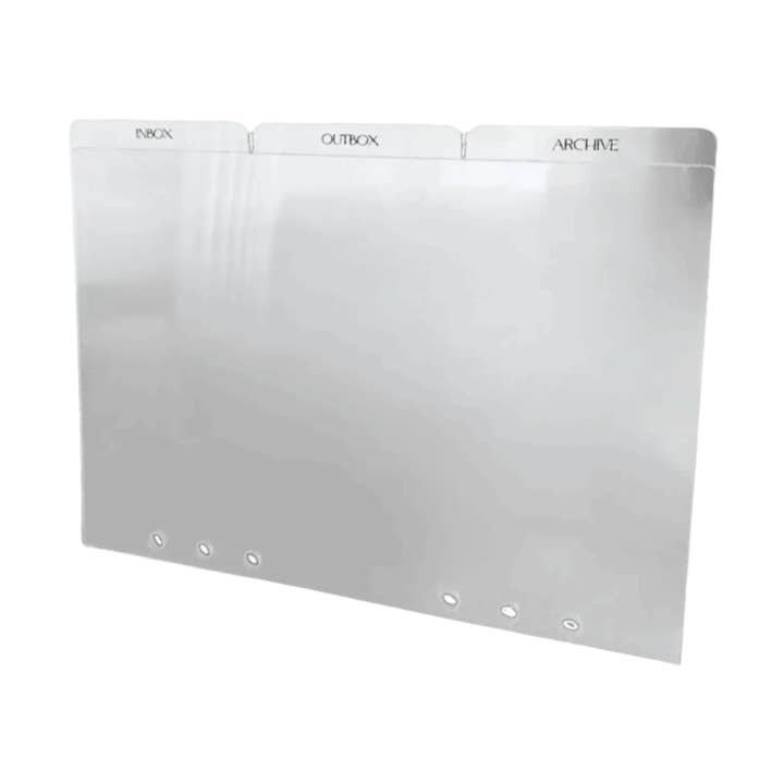 IOA Crystal Clear Dividers for wholesale by With Love Archive