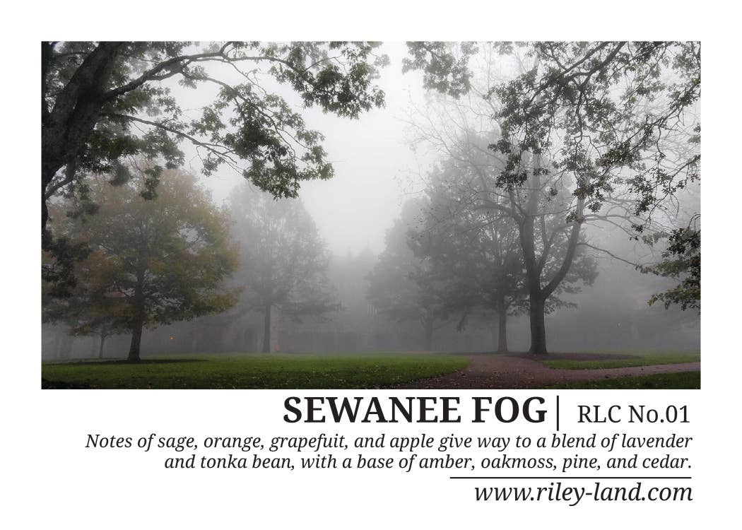 THE RILEY/LAND COLLECTION – wholesale Jar/filled candle – SEWANEE FOG CANDLE2
