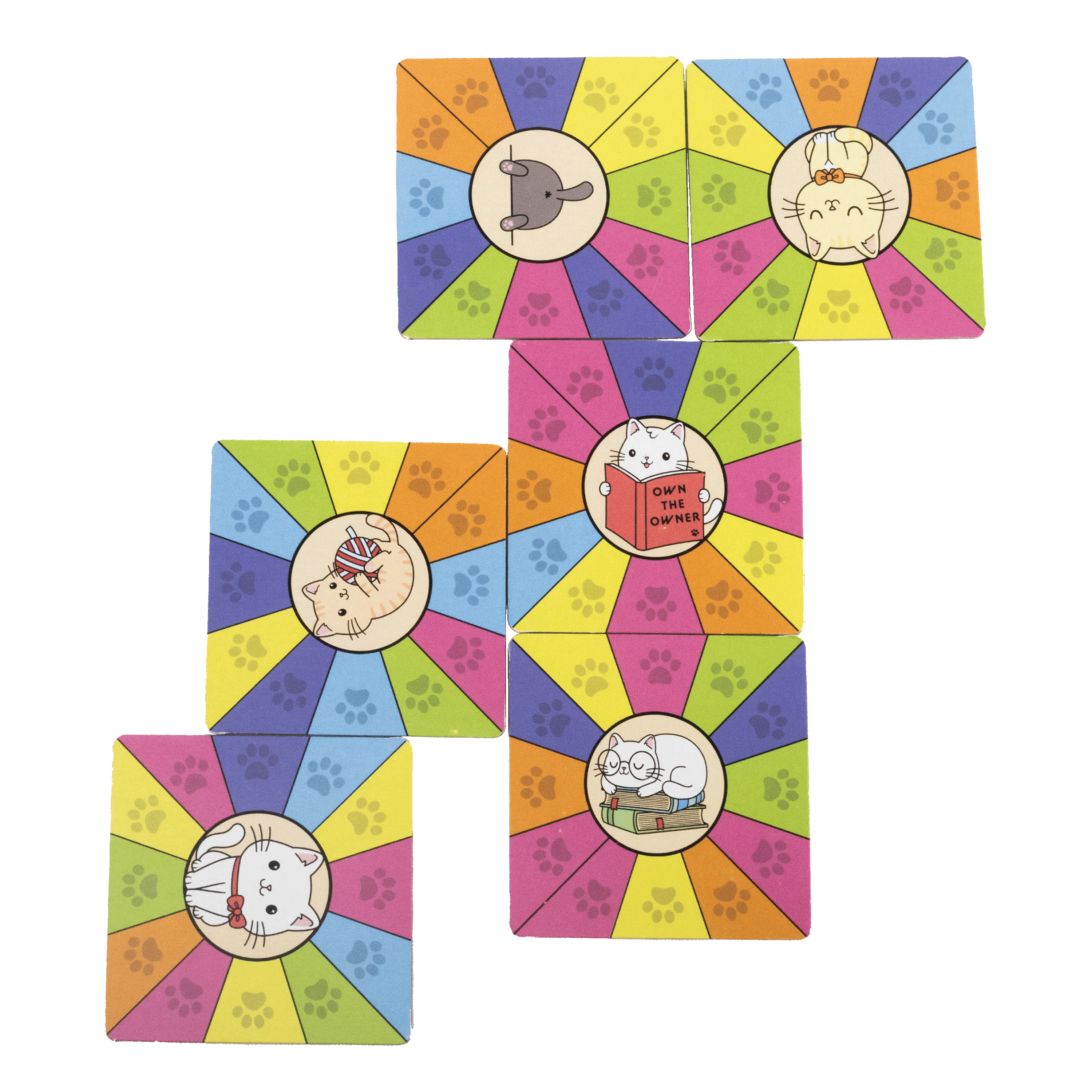 Project Genius - Wholesale Card Game - Kitty Litter - Fast-Action Matching Game3