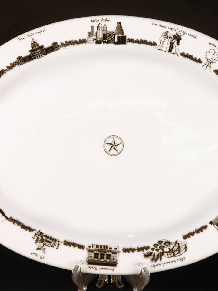 Austin Oval Platter for wholesale by The Dish