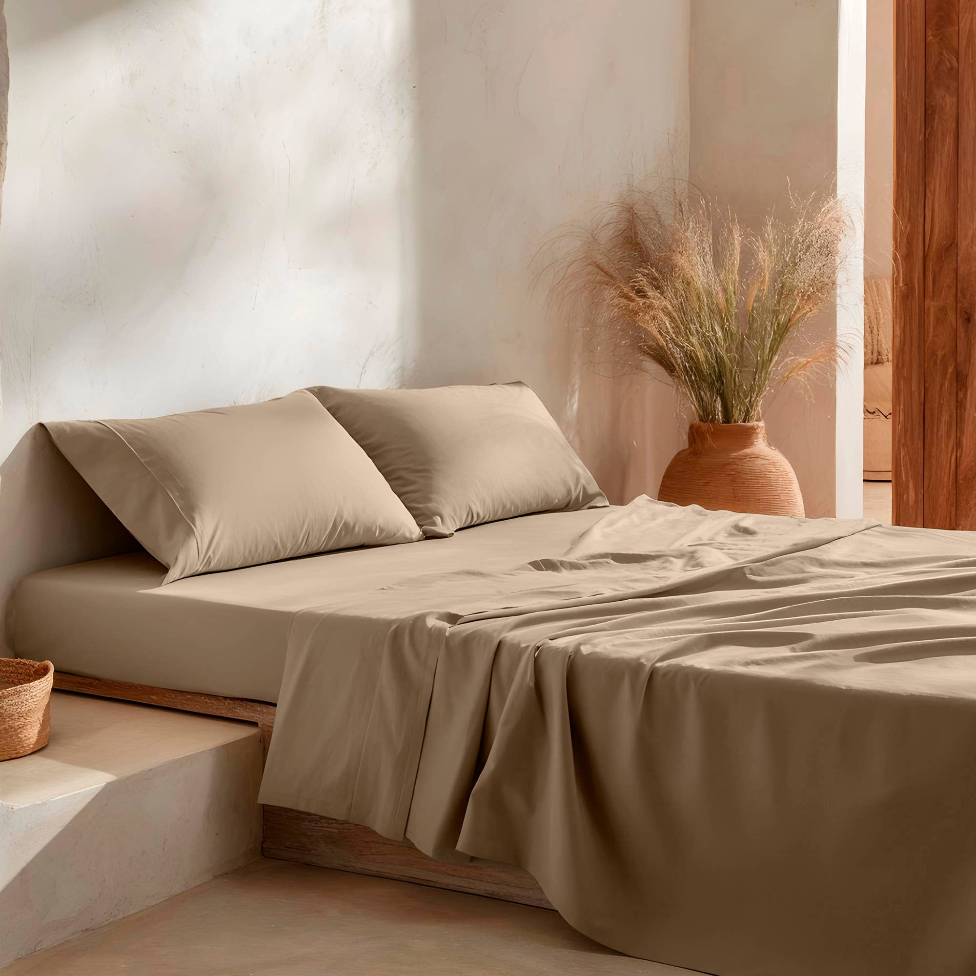 GAMUSI - Wholesale Sheet Set - 100% Cotton Soft Sheet Set 144 Thread Count - 3/4 Pieces9