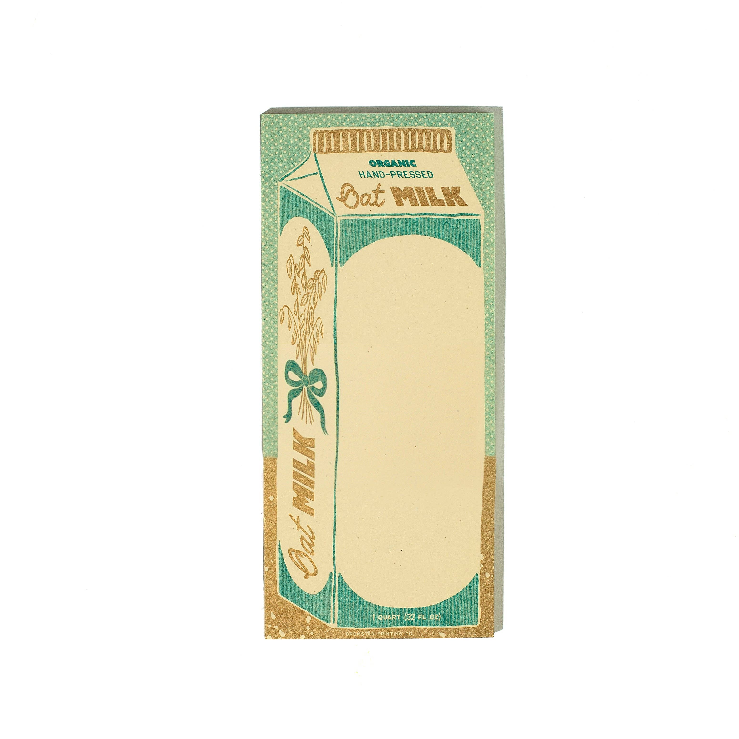 Bromstad Printing Co. - Wholesale Notepad - Oat Milk - Risograph Notepad1