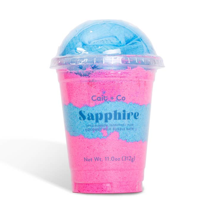 Sapphire Bubble Bath Milkshake for wholesale by Cait + Co