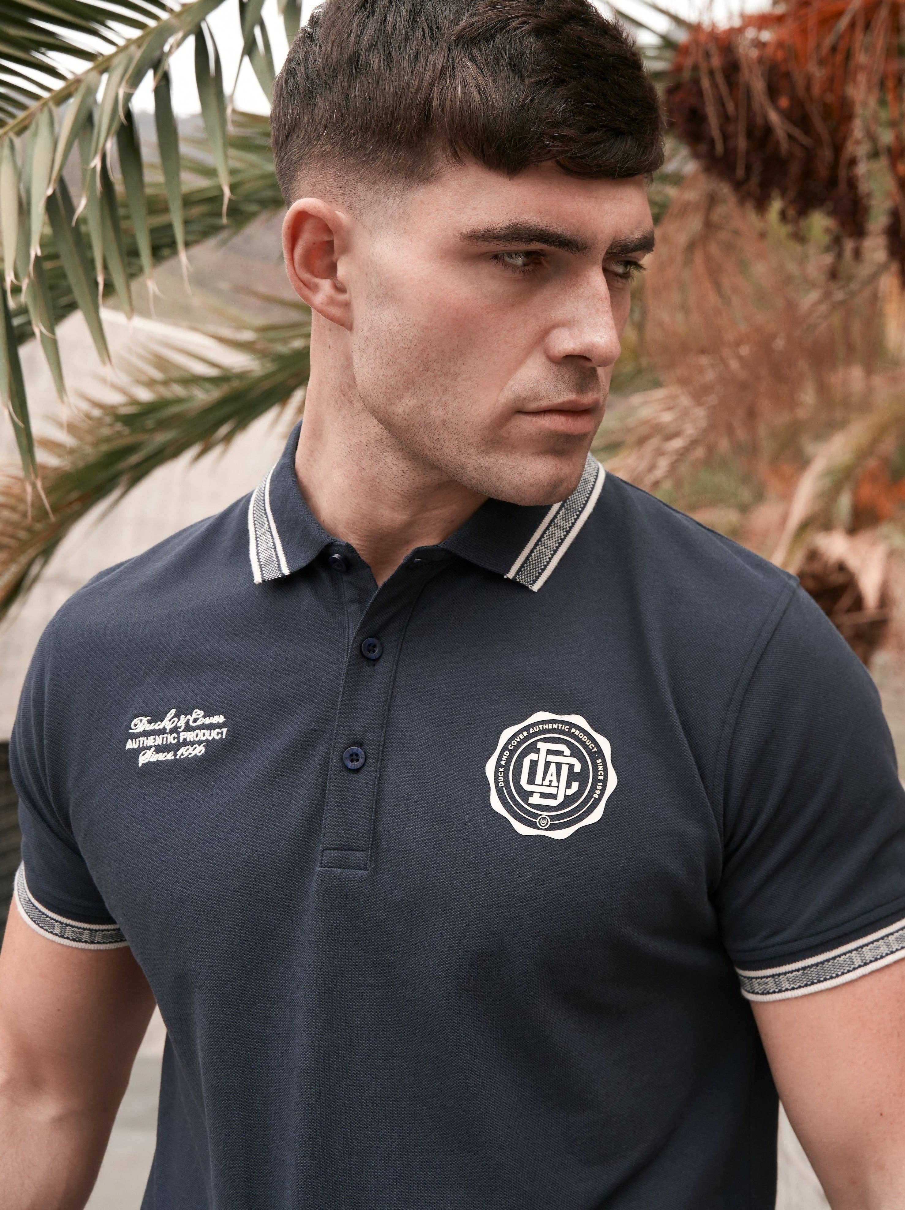 Duck and Cover – wholesale Polo – Men’s – Keyaan Polo Navy7