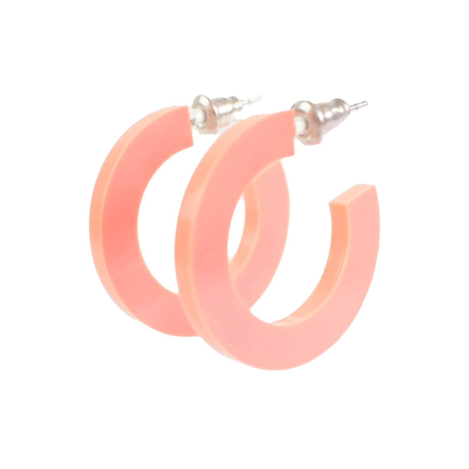 The Paper Dress – wholesale Hoop earrings – Colorful Lightweight Acrylic Hoop Earrings89