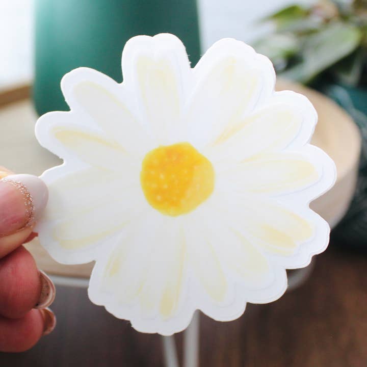 Daisy Sticker 3x3" for wholesale by OHH MAI DESIGN