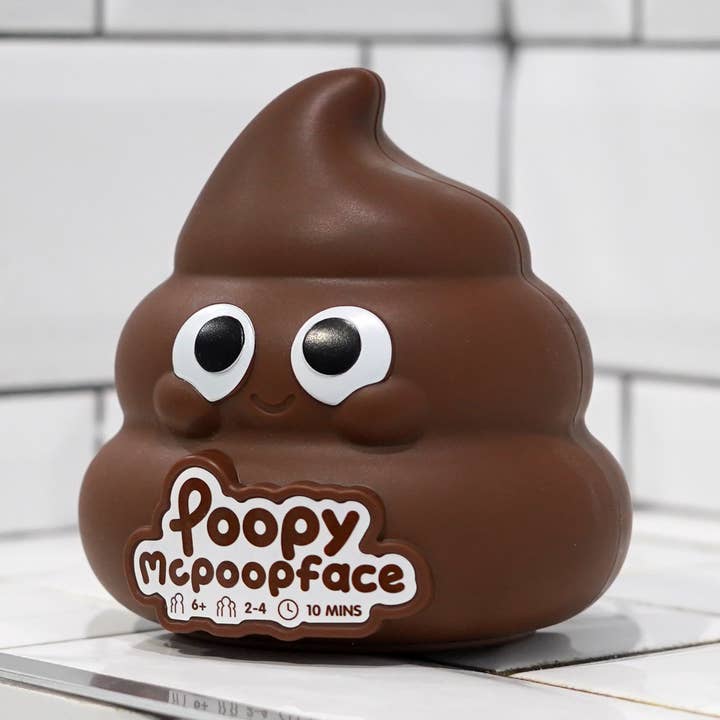 Poopy McPoopface kaartspel voor wholesale door Bubblegum Stuff UK