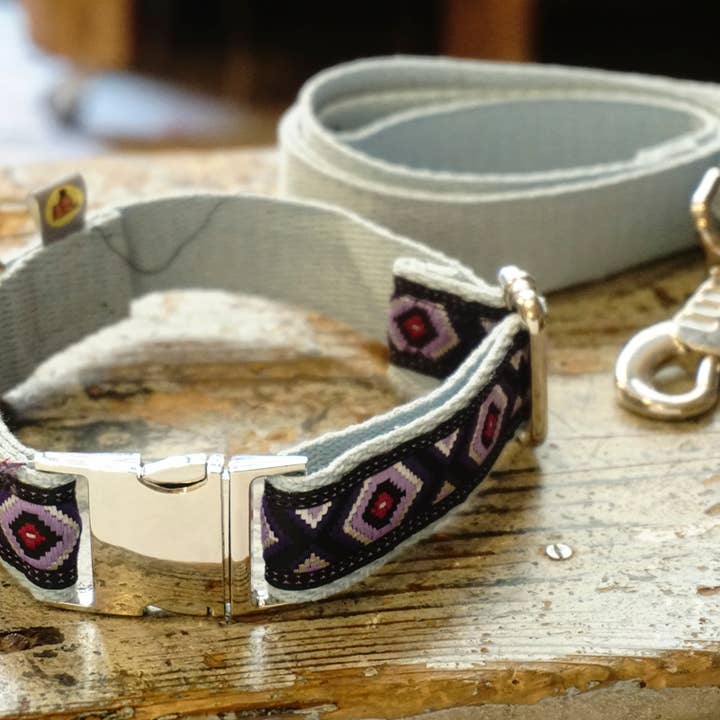 hundsfutter - Wholesale Pet Collar - Dog - Collar and strap set in extra soft cotton design.
3