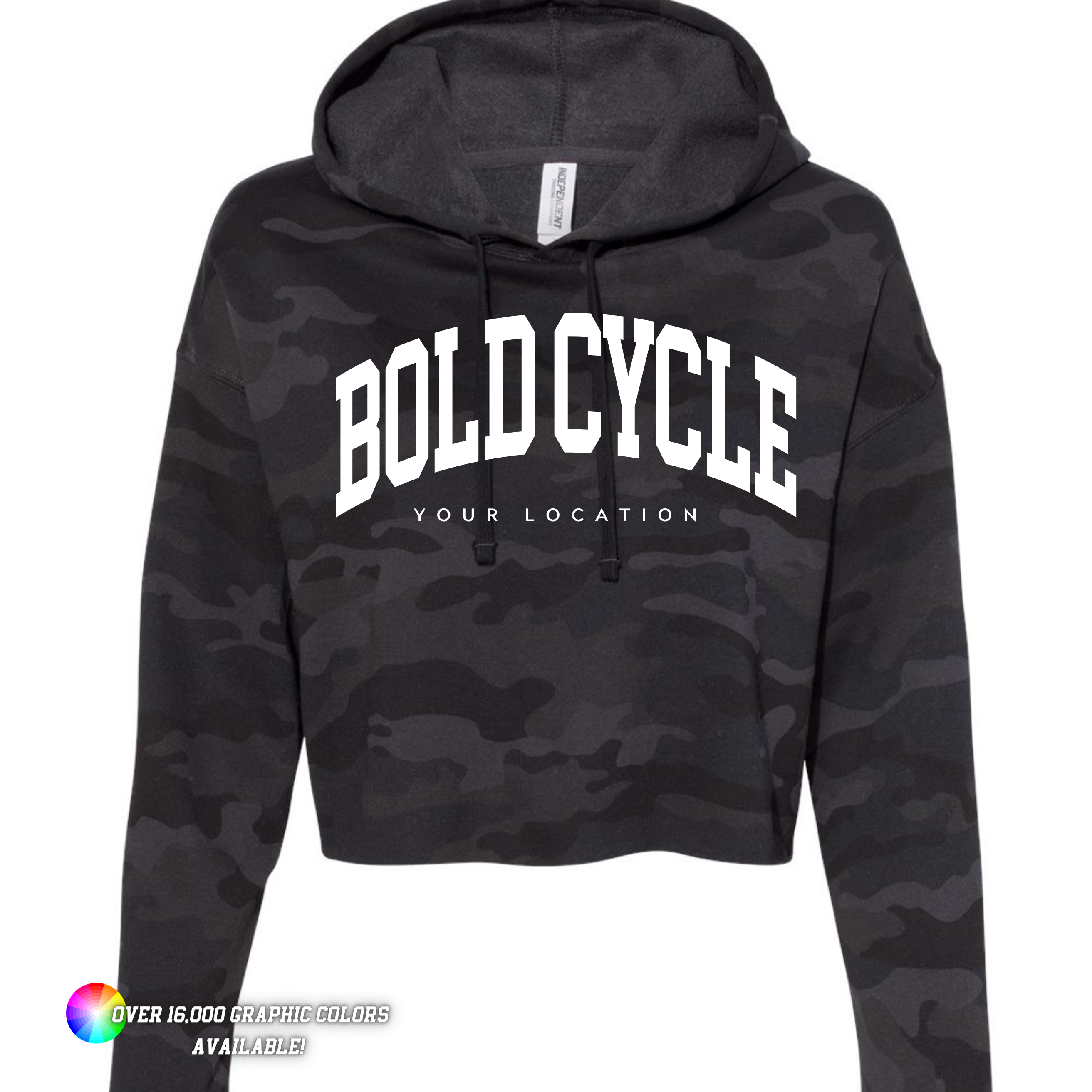 Faith & Life Christian Brands – Engroshandel Grafisk Sweatshirt - Dame – Skræddersyet mærket logo atletisk kort hættetrøje spirit wear16