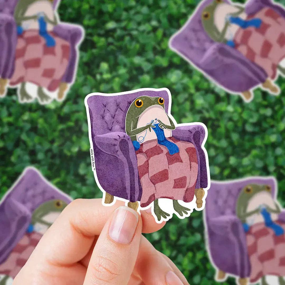 Stick With Finn - Wholesale Stickers voor telefoons en laptops - Frogson-sticker haken1