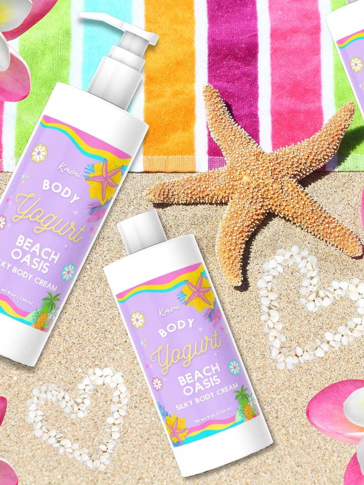 Beach Oasis Body Yogurt for wholesale by Kmoni Cosmetics