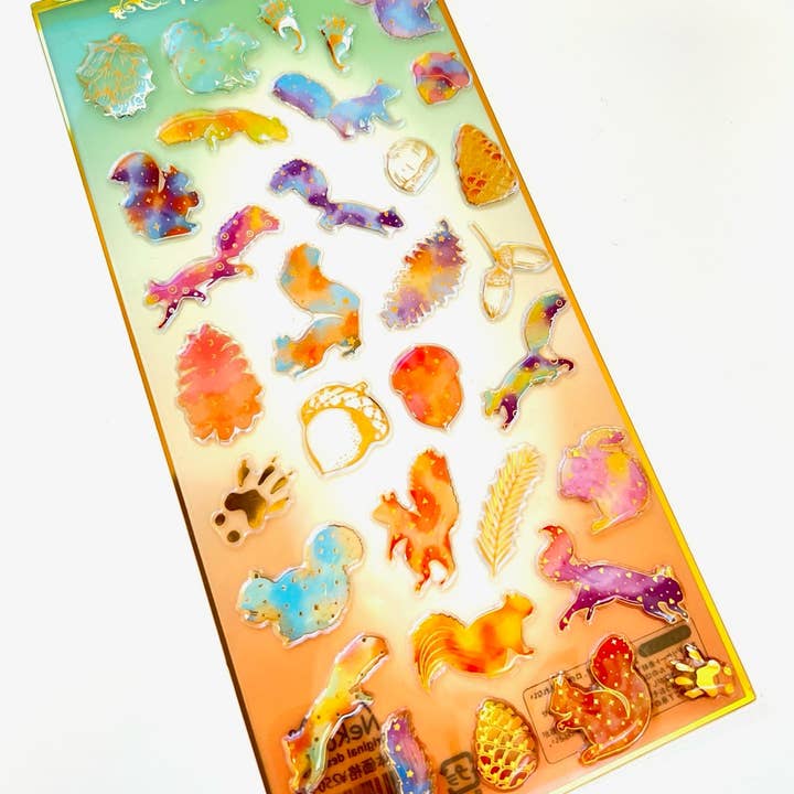 50895 Autocollants en gel Écureuil pour la vente par BCmini