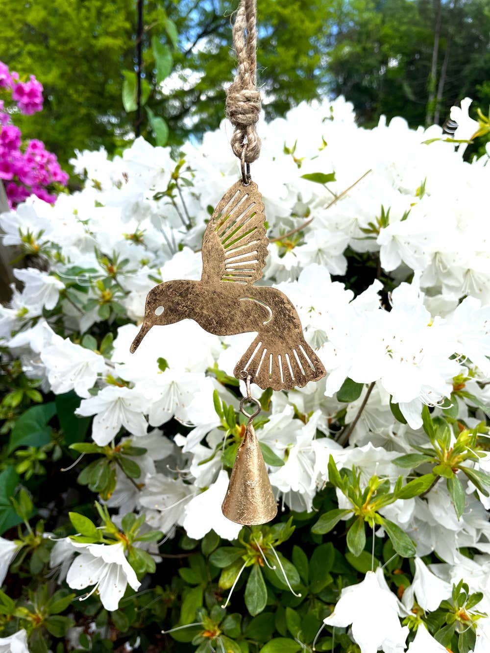 Mira Fair Trade - Wholesale Wind Chime - Mini Hummingbird Wind Chime1