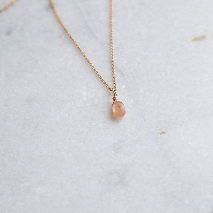 Nauru Peach Moonstone for wholesale by Staplez Jewelry