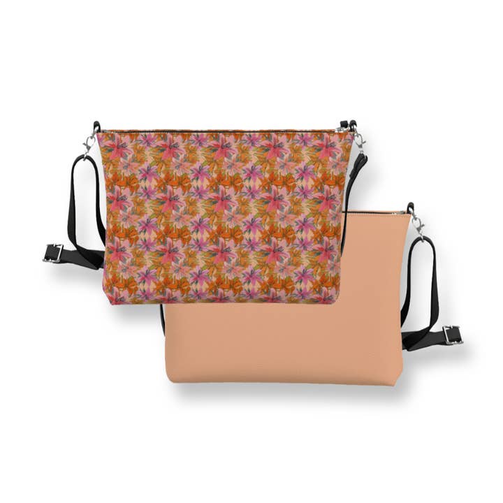 Subtila liljor | Peach Fuzz Sm Crossbody Duo för wholesale av Mix N Match Style